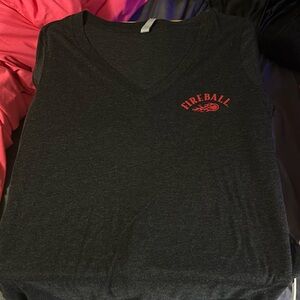fireball v-neck